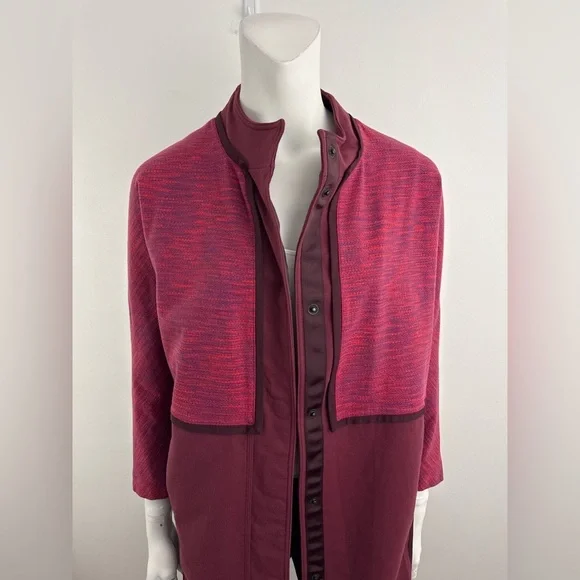 LULULEMON Cocoon Car Coat Berry size XS - Picture 5 of 11